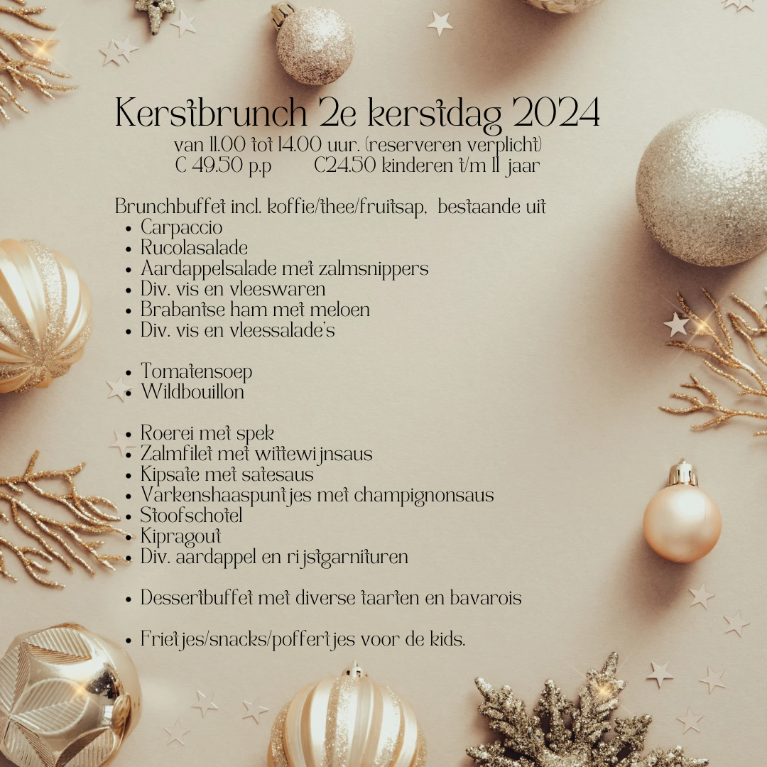 Kerstbrunch 2e kerstdag Kriekeput